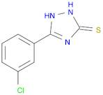 3H-1,2,4-Triazole-3-thione, 5-(3-chlorophenyl)-1,2-dihydro-