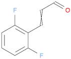 2-Propenal, 3-(2,6-difluorophenyl)-