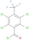 Benzoyl chloride, 2,3,5,6-tetrachloro-4-(trifluoromethyl)-