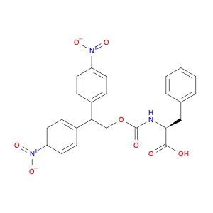 L-Phenylalanine, N-[[2,2-bis(4-nitrophenyl)ethoxy]carbonyl]-