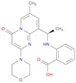 Benzoic acid, 2-[[(1R)-1-[7-methyl-2-(4-morpholinyl)-4-oxo-4H-pyrido[1,2-a]pyrimidin-9-yl]ethyl]...