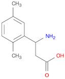 Benzenepropanoic acid, β-amino-2,5-dimethyl-