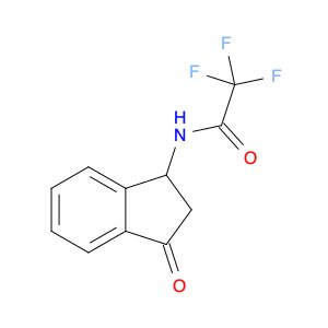 2,2,2-Trifluoro-N-(3-oxo-2,3-dihydro-1H-inden-1-yl)acetamide
