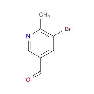 3-Pyridinecarboxaldehyde, 5-bromo-6-methyl-