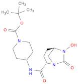 1-Piperidinecarboxylic acid, 4-[[[(1R,2S,5R)-6-hydroxy-7-oxo-1,6-diazabicyclo[3.2.1]oct-2-yl]carbo…