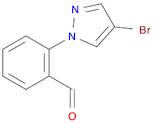 Benzaldehyde, 2-(4-bromo-1H-pyrazol-1-yl)-