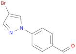 Benzaldehyde, 4-(4-bromo-1H-pyrazol-1-yl)-