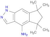 Cyclopent[f]indazol-4-amine, 1,5,6,7-tetrahydro-5,5,7,7-tetramethyl-