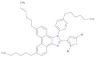 1H-Phenanthro[9,10-d]imidazole, 2-(2,5-dibromo-3-thienyl)-6,9-dihexyl-1-(4-hexylphenyl)-