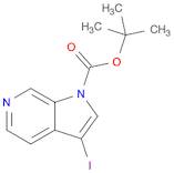 1H-Pyrrolo[2,3-c]pyridine-1-carboxylic acid, 3-iodo-, 1,1-dimethylethyl ester