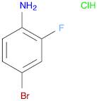 Benzenamine, 4-bromo-2-fluoro-, hydrochloride (1:1)