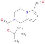 Pyrrolo[1,2-a]pyrazine-2(1H)-carboxylic acid, 6-formyl-3,4-dihydro-, 1,1-dimethylethyl ester