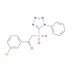 5-((3-Chlorophenethyl)sulfonyl)-1-phenyl-1H-tetrazole