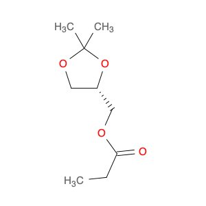 1,3-Dioxolane-4-methanol, 2,2-dimethyl-, 4-propanoate, (4S)-