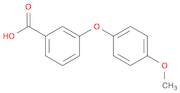 Benzoic acid, 3-(4-methoxyphenoxy)-