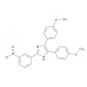 1H-Imidazole, 4,5-bis(4-methoxyphenyl)-2-(3-nitrophenyl)-