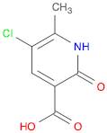 3-Pyridinecarboxylic acid, 5-chloro-1,2-dihydro-6-methyl-2-oxo-