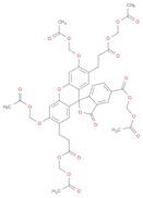 Spiro[isobenzofuran-1(3H),9'-[9H]xanthene]-2',7'-dipropanoic acid, 3',6'-bis(acetyloxy)-5(or 6)-...