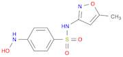 Benzenesulfonamide, 4-(hydroxyamino)-N-(5-methyl-3-isoxazolyl)-