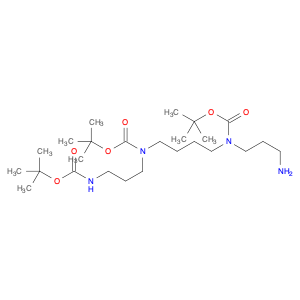 13-Oxa-2,6,11-triazapentadecanoic acid, 11-(3-aminopropyl)-6-[(1,1-dimethylethoxy)carbonyl]-14,1...