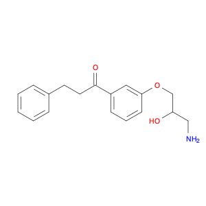 1-Propanone, 1-[3-(3-amino-2-hydroxypropoxy)phenyl]-3-phenyl-