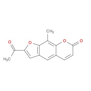 7H-Furo[3,2-g][1]benzopyran-7-one, 2-acetyl-9-methyl-
