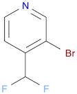 Pyridine, 3-bromo-4-(difluoromethyl)-