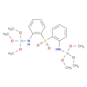 Silanamine, N,N'-(sulfonyldiphenylene)bis[1,1,1-trimethoxy- (9CI)