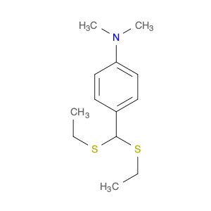 Benzenamine, 4-[bis(ethylthio)methyl]-N,N-dimethyl-