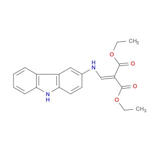 Propanedioic acid, 2-[(9H-carbazol-3-ylamino)methylene]-, 1,3-diethyl ester