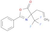 5(4H)-Oxazolone, 2-phenyl-4-(2-propen-1-yl)-4-(trifluoromethyl)-