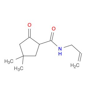 Cyclopentanecarboxamide, 4,4-dimethyl-2-oxo-N-2-propen-1-yl-