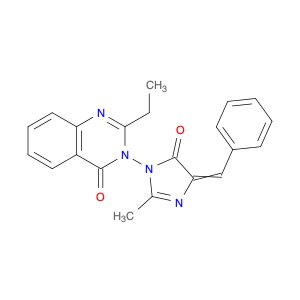 3-(4-Benzylidene-2-methyl-5-oxo-4,5-dihydro-1H-imidazol-1-yl)-2-ethylquinazolin-4(3H)-one
