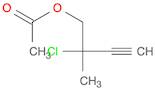 3-Butyn-1-ol, 2-chloro-2-methyl-, 1-acetate