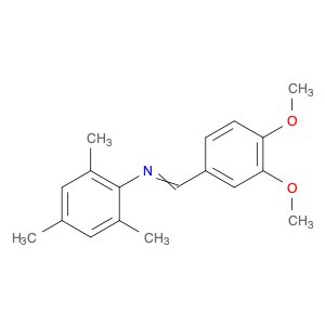 Benzenamine, N-[(3,4-dimethoxyphenyl)methylene]-2,4,6-trimethyl-