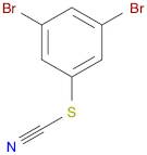 Thiocyanic acid, 3,5-dibromophenyl ester