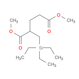 Pentanedioic acid, 2-[(triethylsilyl)methyl]-, 1,5-dimethyl ester