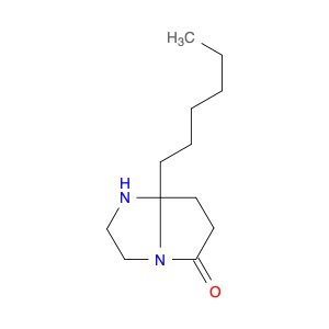 5H-Pyrrolo[1,2-a]imidazol-5-one, 7a-hexylhexahydro-