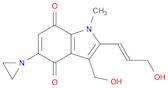 1H-Indole-4,7-dione, 5-(1-aziridinyl)-3-(hydroxymethyl)-2-[(1E)-3-hydroxy-1-propen-1-yl]-1-methyl-