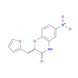 2H-1,4-Benzoxazin-3(4H)-one, 2-(2-furanylmethylene)-6-nitro-