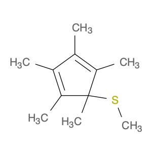 1,3-Cyclopentadiene, 1,2,3,4,5-pentamethyl-5-(methylthio)-
