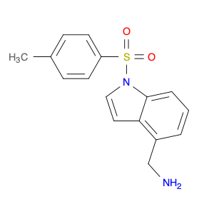 1H-Indole-4-methanamine, 1-[(4-methylphenyl)sulfonyl]-