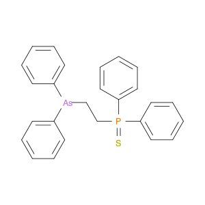 Phosphine sulfide, [2-(diphenylarsino)ethyl]diphenyl-