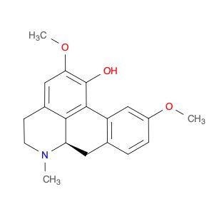 4H-Dibenzo[de,g]quinolin-1-ol, 5,6,6a,7-tetrahydro-2,10-dimethoxy-6-methyl-, (6aR)-