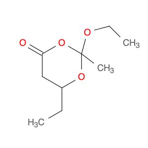 1,3-Dioxan-4-one, 2-ethoxy-6-ethyl-2-methyl-