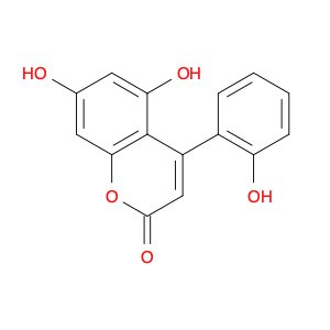 2H-1-Benzopyran-2-one, 5,7-dihydroxy-4-(2-hydroxyphenyl)-