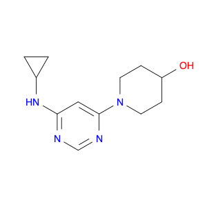 4-Piperidinol, 1-[6-(cyclopropylamino)-4-pyrimidinyl]-