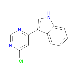 1H-Indole, 3-(6-chloro-4-pyrimidinyl)-