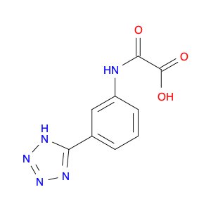 ACETIC ACID, 2-OXO-2-[[3-(2H-TETRAZOL-5-YL)PHENYL]AMINO]-