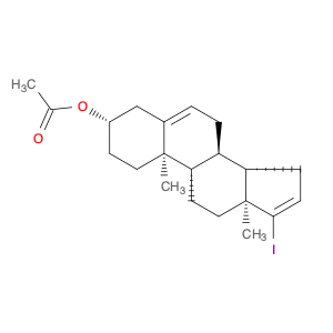 Androsta-5,16-dien-3-ol, 17-iodo-, 3-acetate, (3β)-